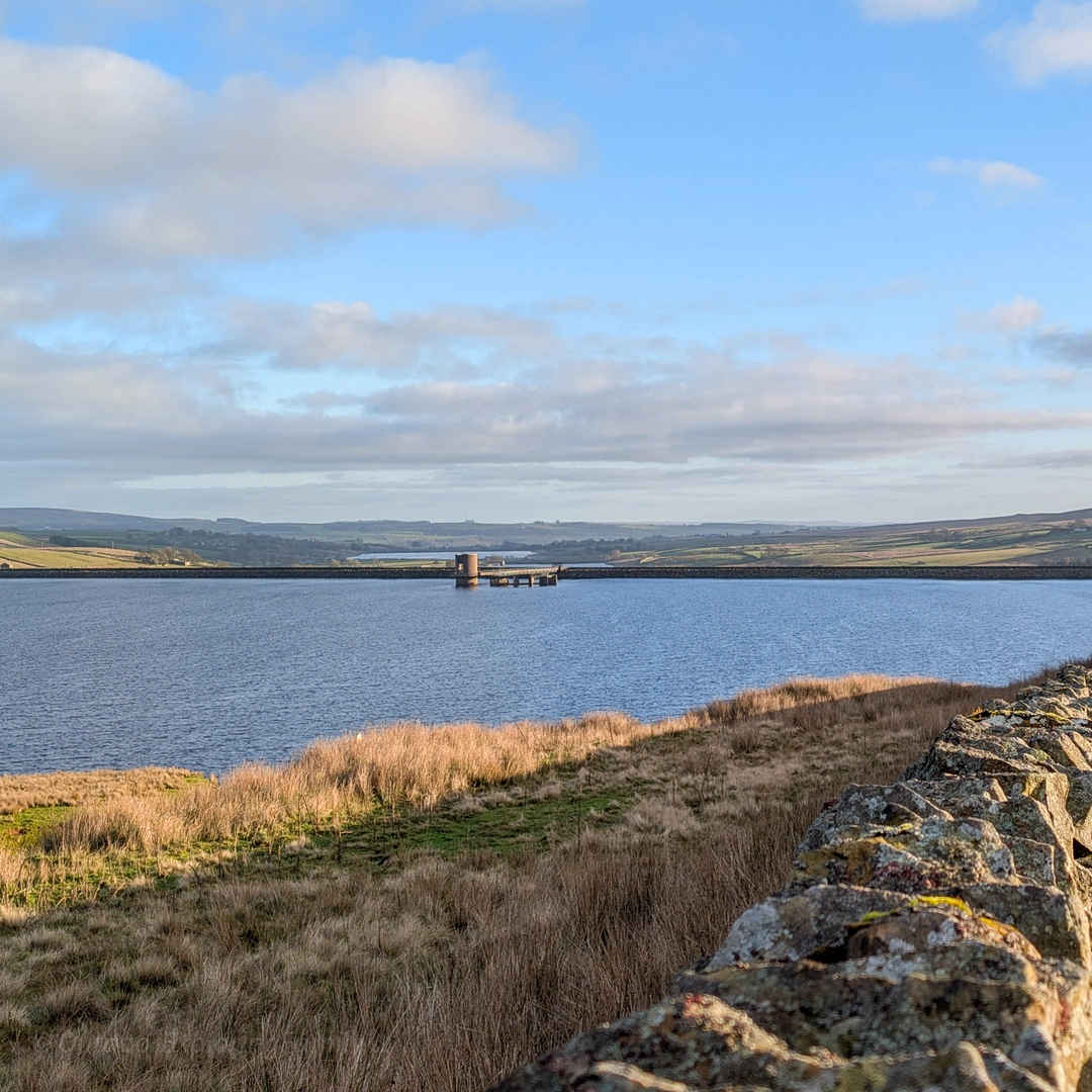 An image depicting the trail Gill Sike Waterfall and its surrounding area.