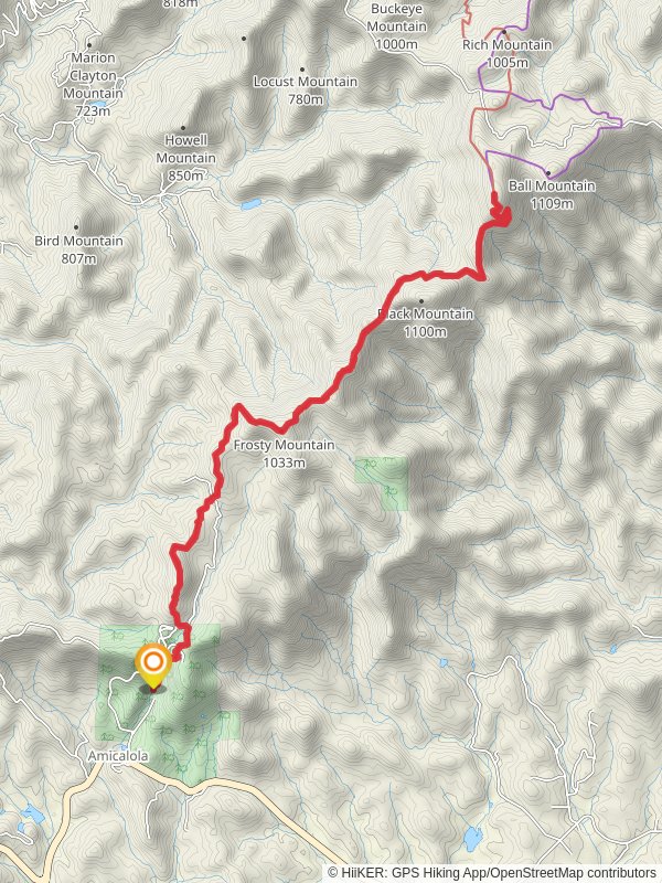 Springer Mountain via Appalachian Trail