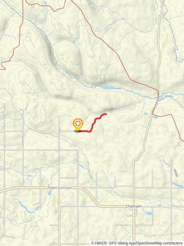 Eben Ice Caves Trail