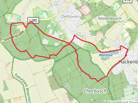 Waldsee and Chorbusch Loop