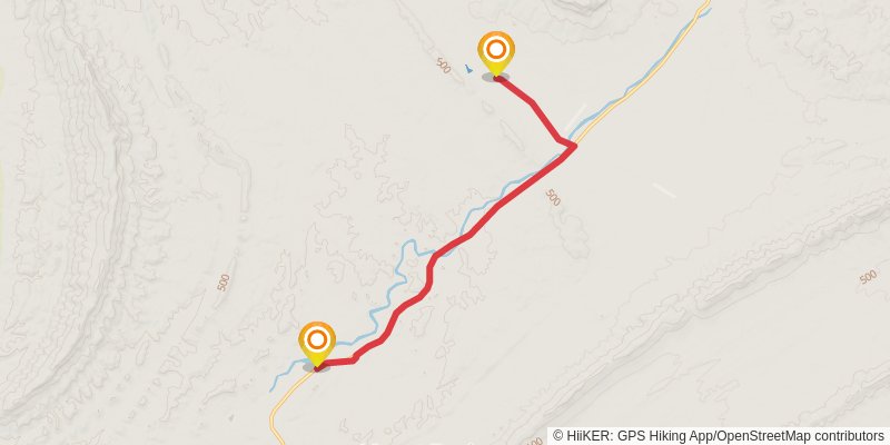 Mawson Trail stage 35 Map