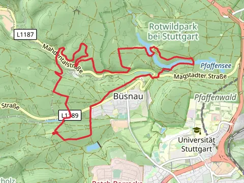 Tauschklingenweg and Steinbruchweg Loop