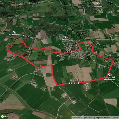 Boskamp Loop via Ketelgatstraat and Kleistraat