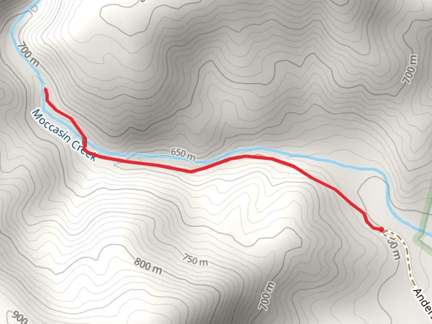 An image depicting the trail Hemlock Falls Out and Back and its surrounding area.