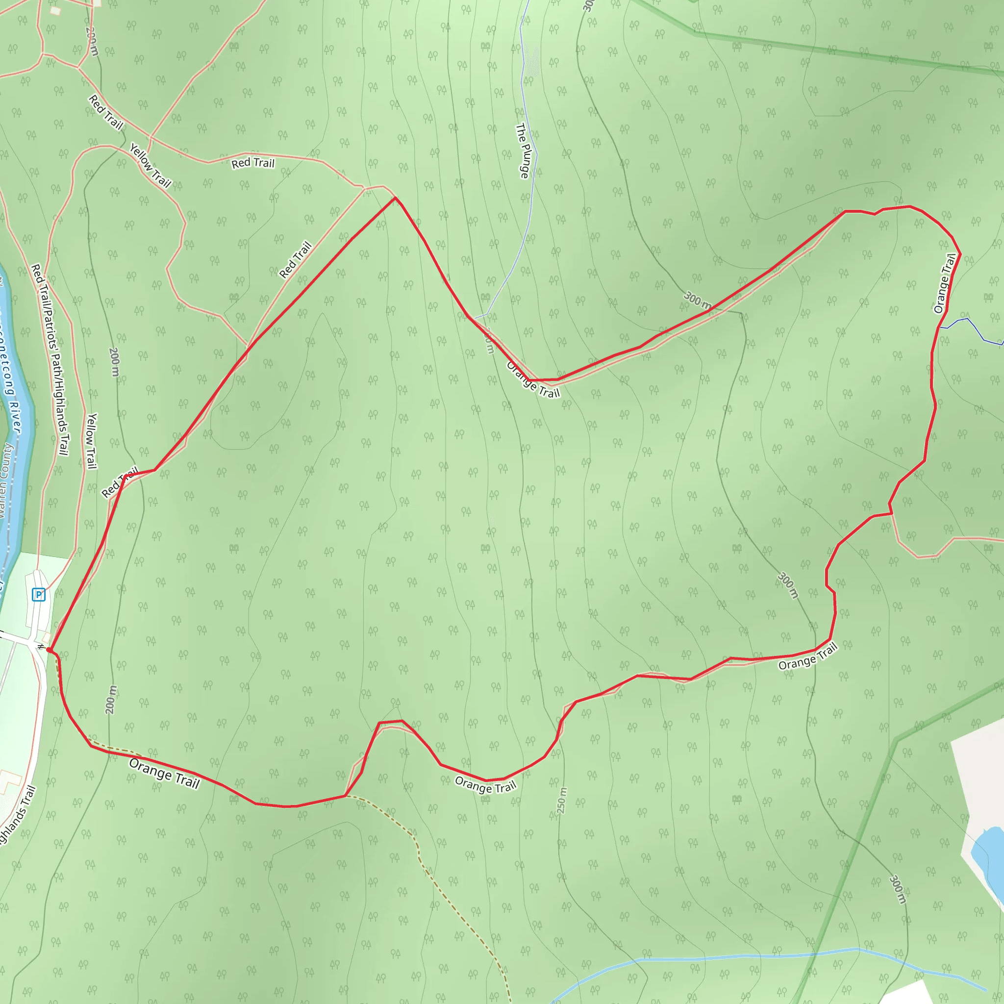 Orange - Rubble Loop mobile static map