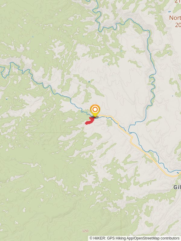 West Fork Gila River - Trail - 792