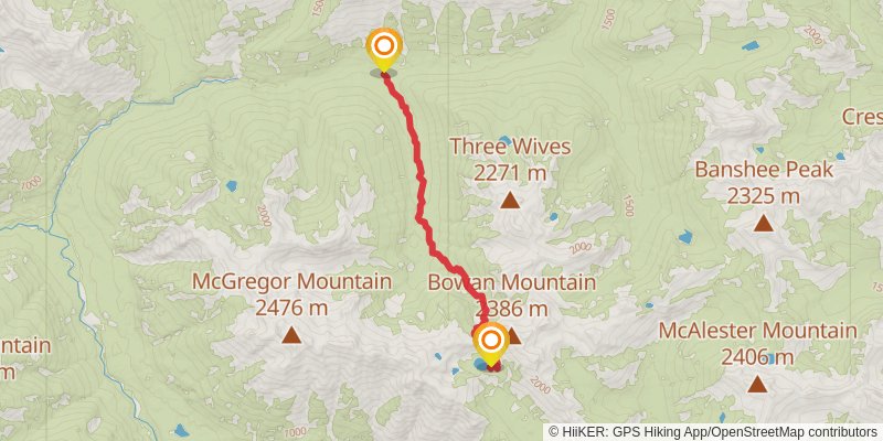 Southern North Cascades Loop stage 2 Map