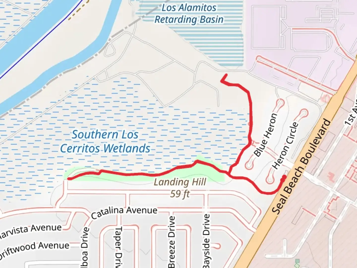 An image depicting the trail Gum Grove Park Walk and its surrounding area.