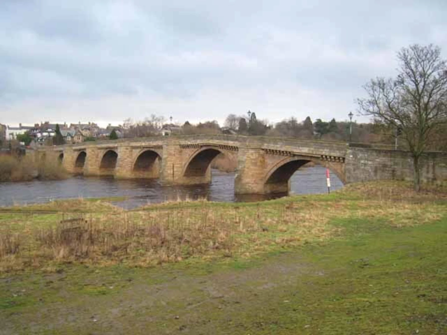 An image depicting the trail Hexham to Corbridge and its surrounding area.