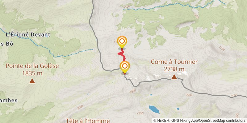 Tour des Dents Blanches alt 2 Map