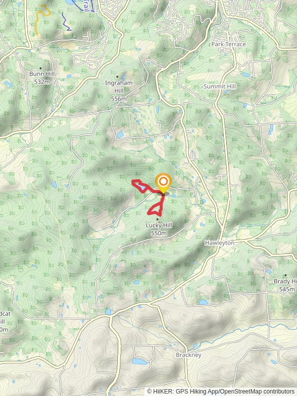 Lucky Hill and Agwaterra Pond Loop