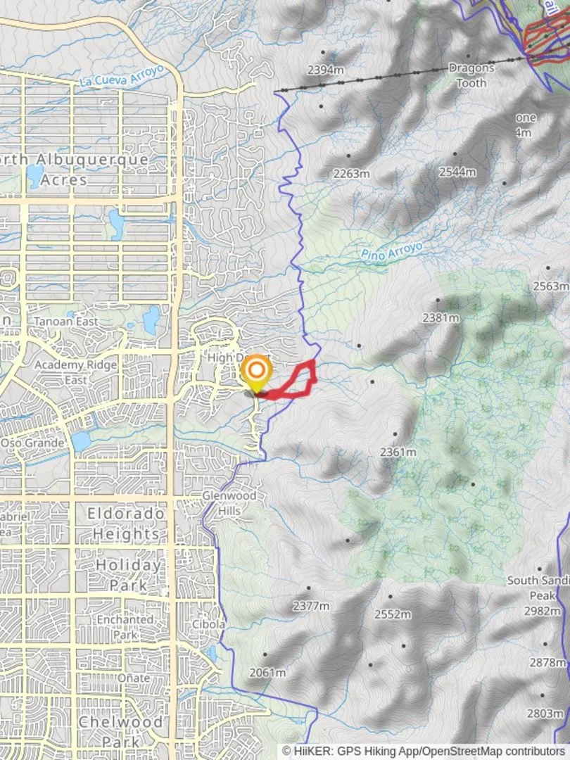 An image depicting the trail Michael Emery and Foothills Loop Trail and its surrounding area.