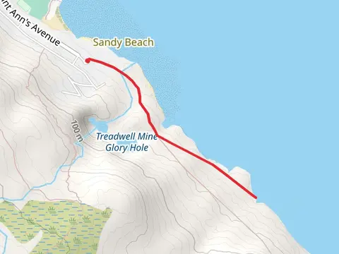 Treadwell Trail Out and Back