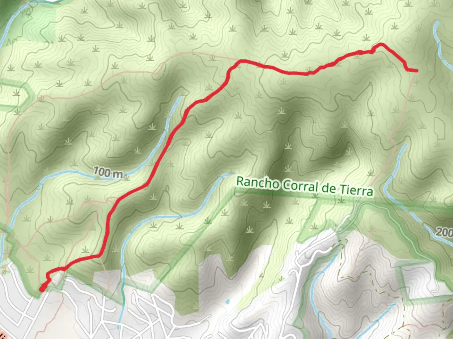 An image depicting the trail Clipper Ridge Trail - God's and its surrounding area.