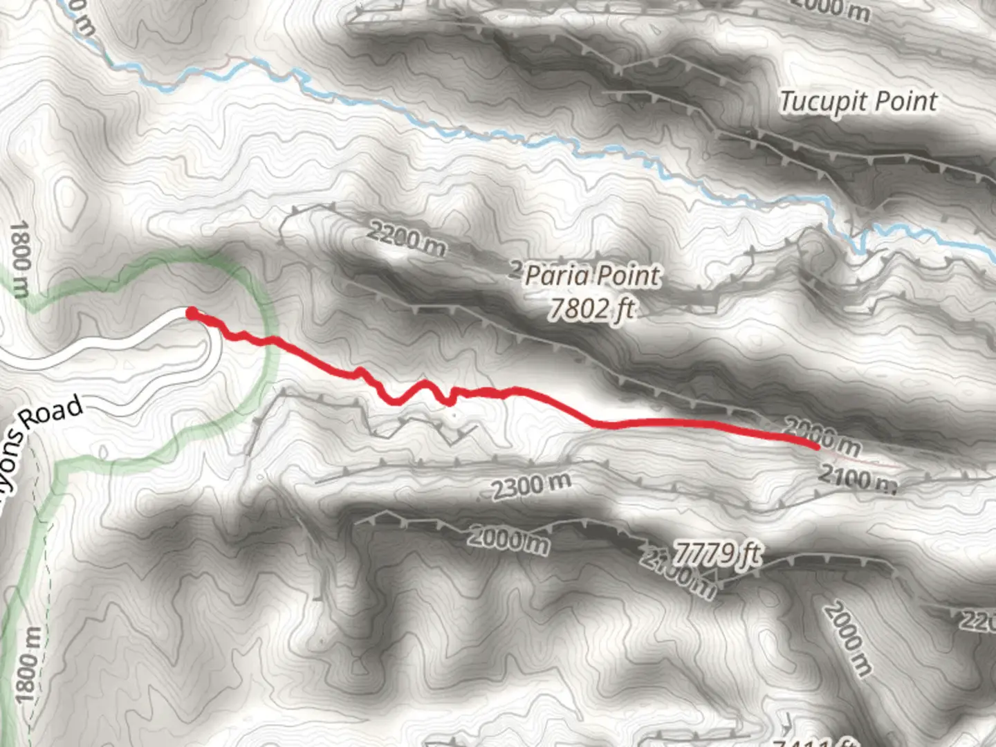 An image depicting the trail South Fork of Canyon Creek Trail and its surrounding area.