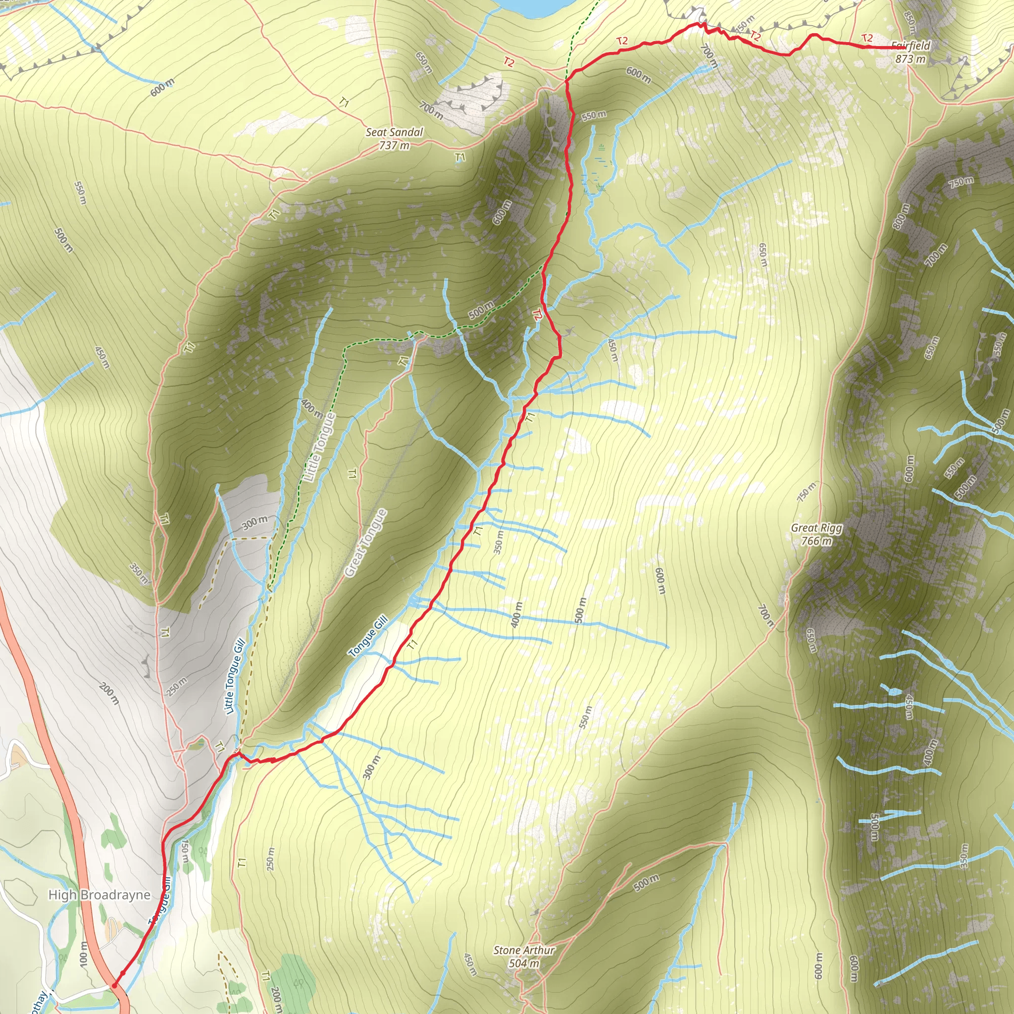 Fairfield mobile static map