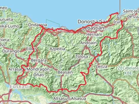 GR 121 Vuelta a Guipuzcoa
