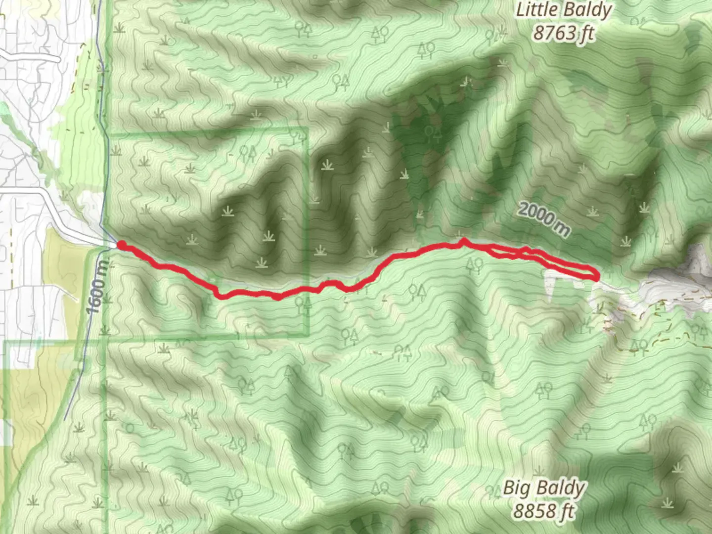An image depicting the trail Providence Canyon Loop Trail and its surrounding area.
