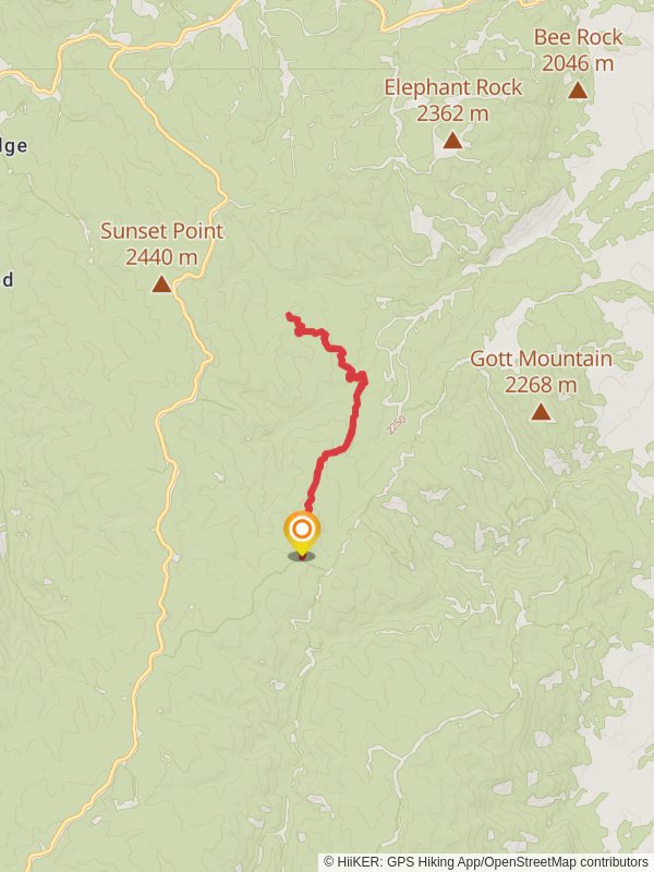 Tomahawk Trail mobile static map