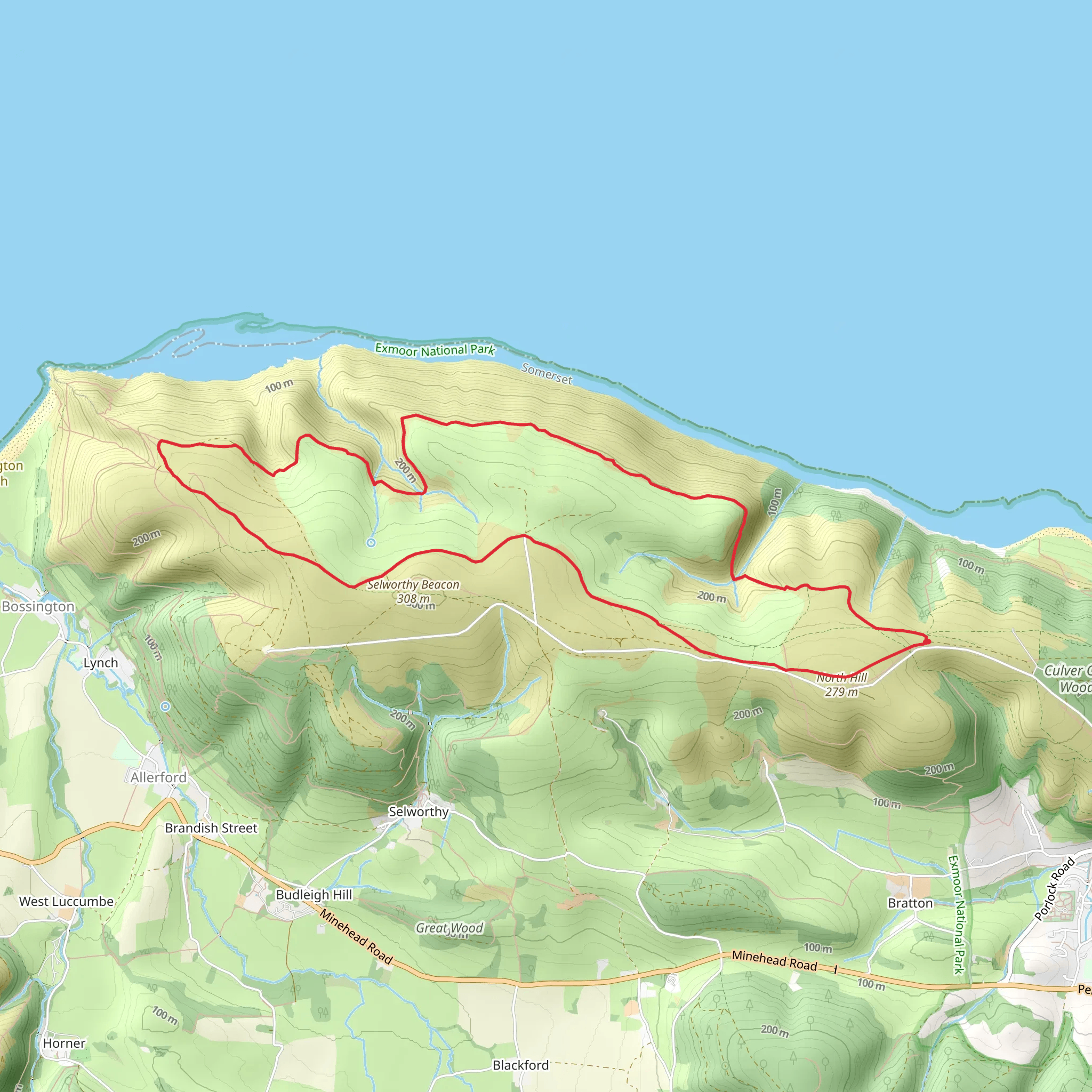 Brockholes Loop mobile static map