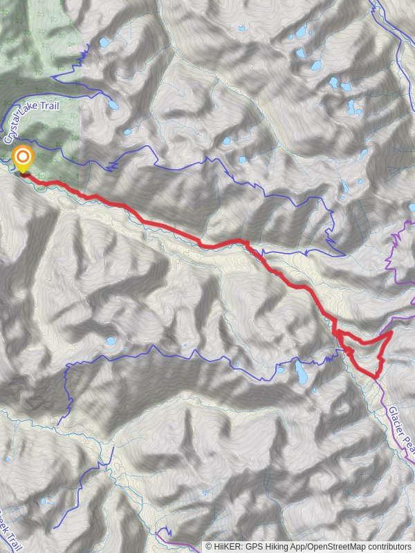 Old White Chuck Road, White Chuck River and Kennedy Ridge Loop Trail