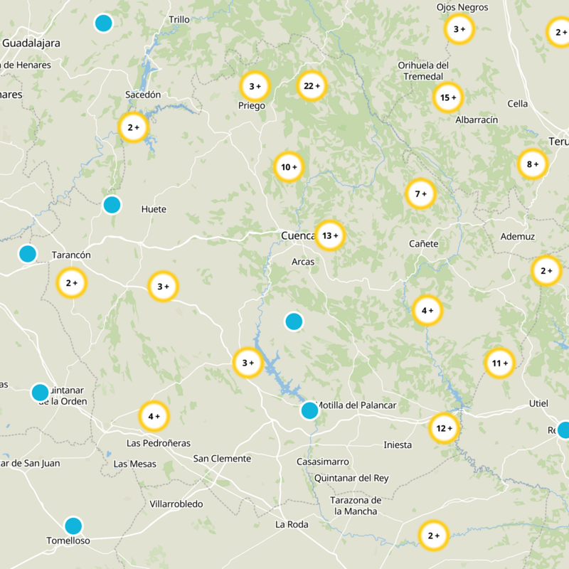 Valdetórtola Static Map