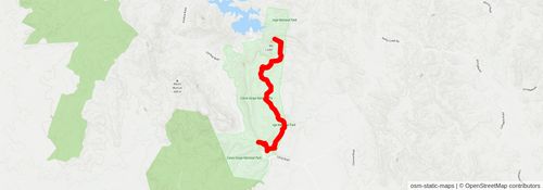 Castle Mountain Track stage 2 Map