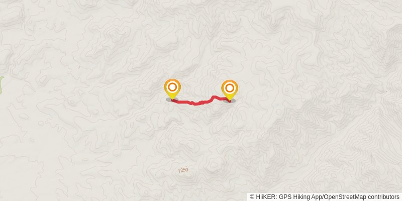 Willow Springs Trail stage 2 Map
