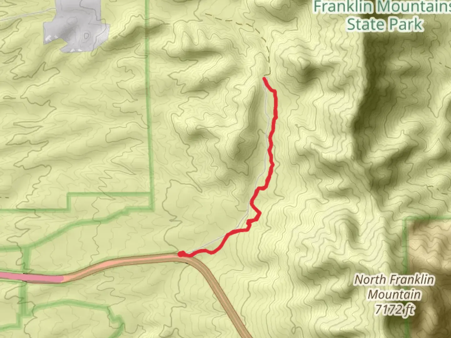 An image depicting the trail Tom Mays Trail and its surrounding area.