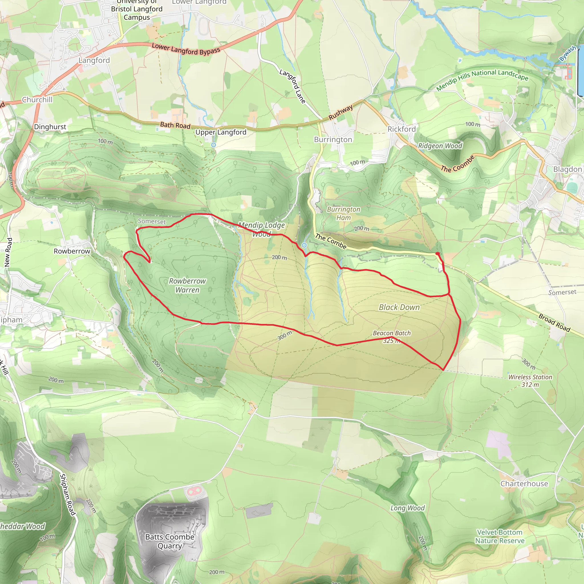 Beacon Batch Loop mobile static map