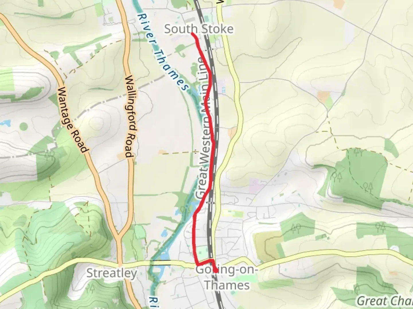 An image depicting the trail The Ridgeway and its surrounding area.