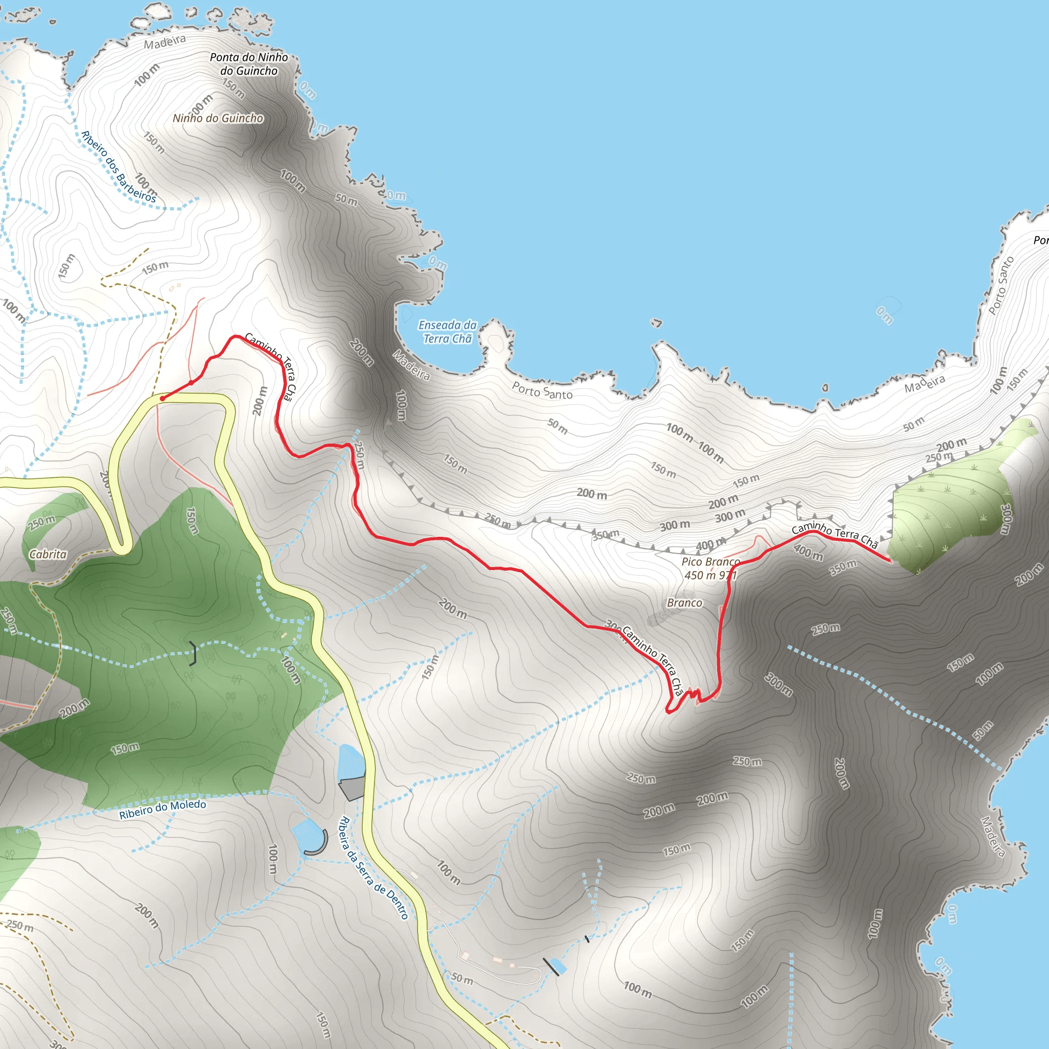 PS PR 1 - Vereda do Pico Branco e Terra Chã mobile static map