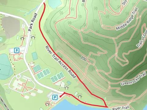 River Trail Access Road