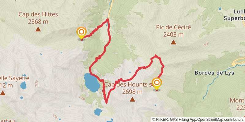 HexaTrek stage 34 Map