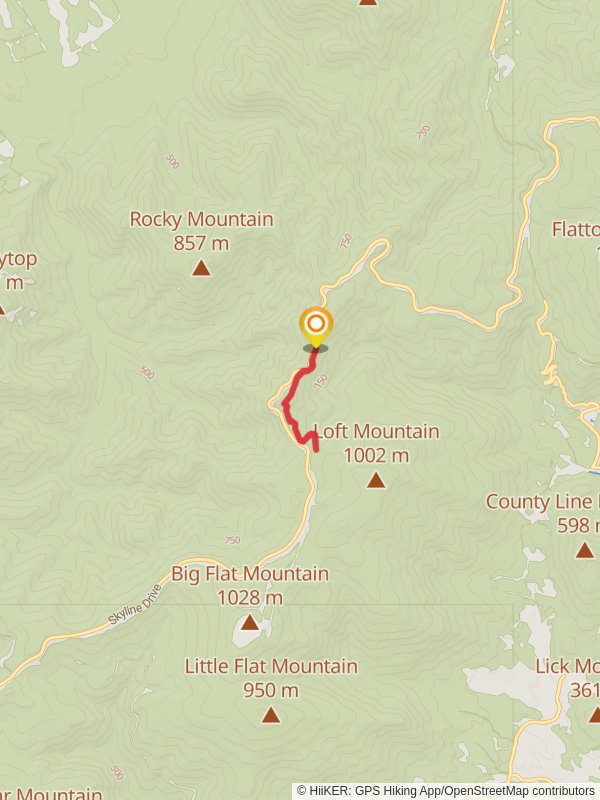 Ivy Creek via Appalachian Trail