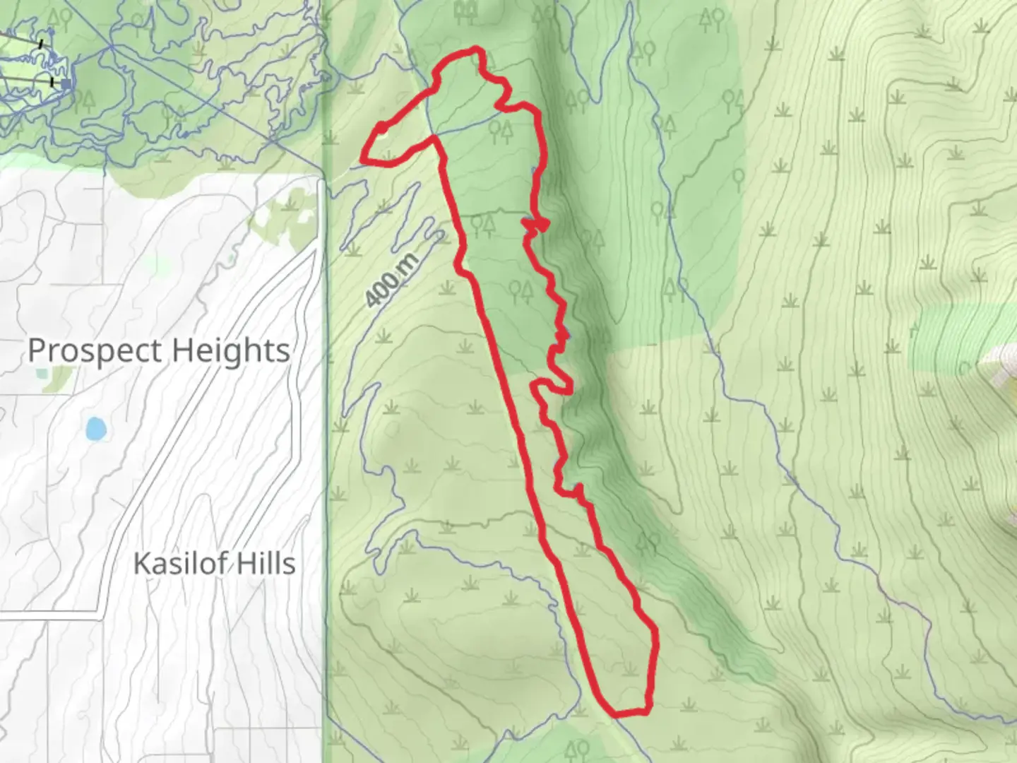 An image depicting the trail South Fork Rim Loop Trail and its surrounding area.