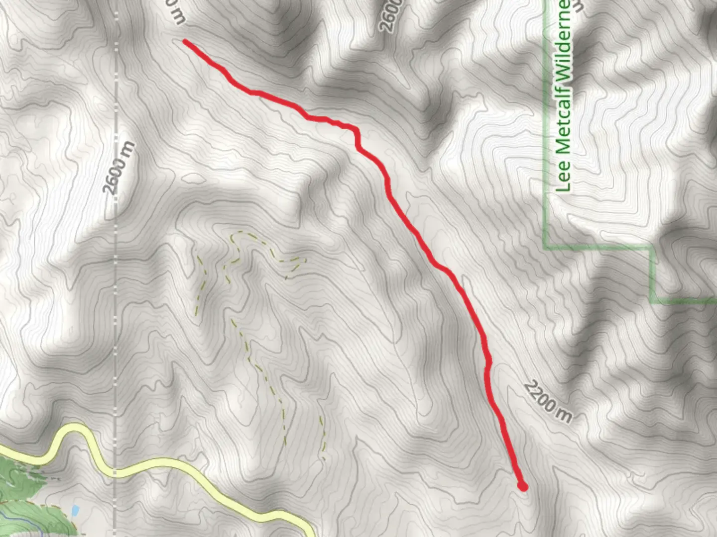 An image depicting the trail North Fork West Fork Gallatin River via Bear Basin and its surrounding area.