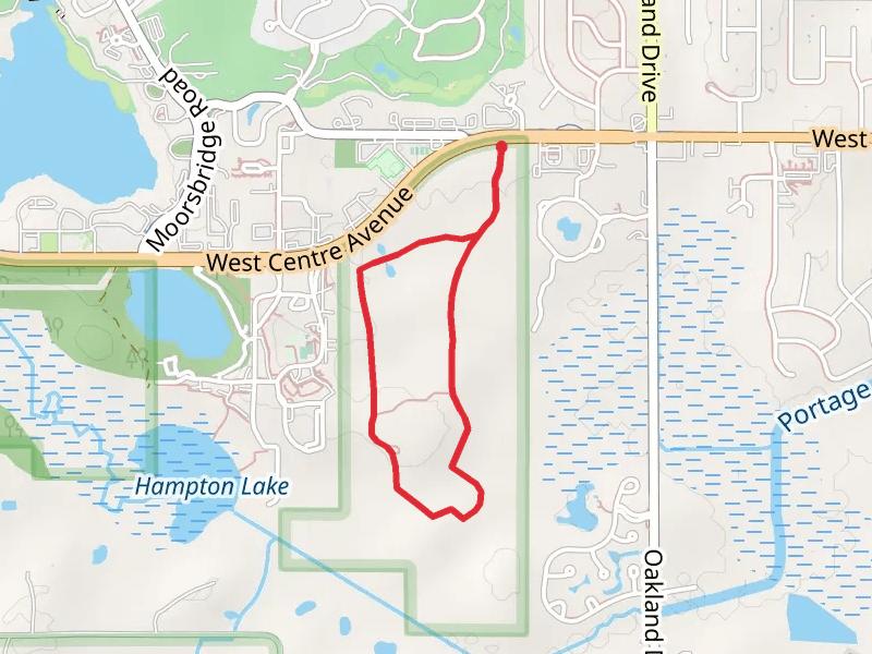 West Centre Avenue Loop - South