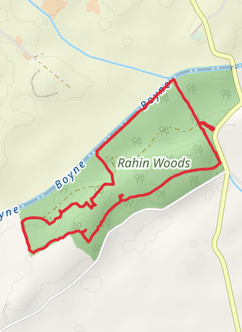 Rahin Woods mobile static map