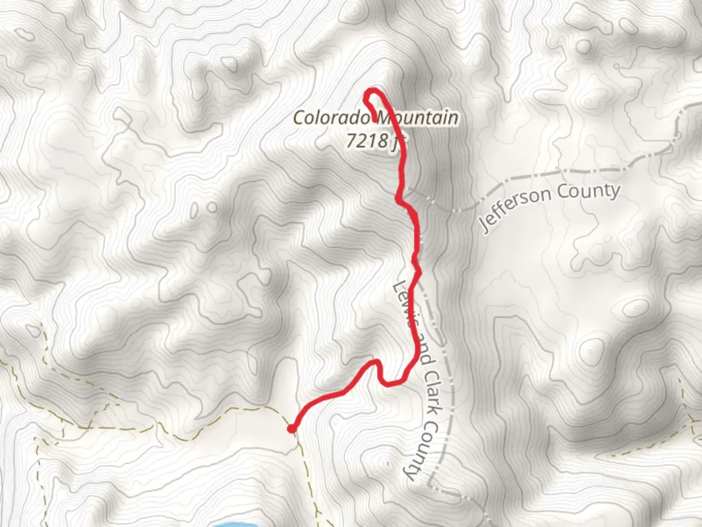 An image depicting the trail Colorado Mountain Trail and its surrounding area.