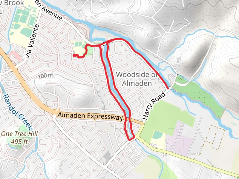 Los Alamitos Creek and Calero Creek Loop Trail