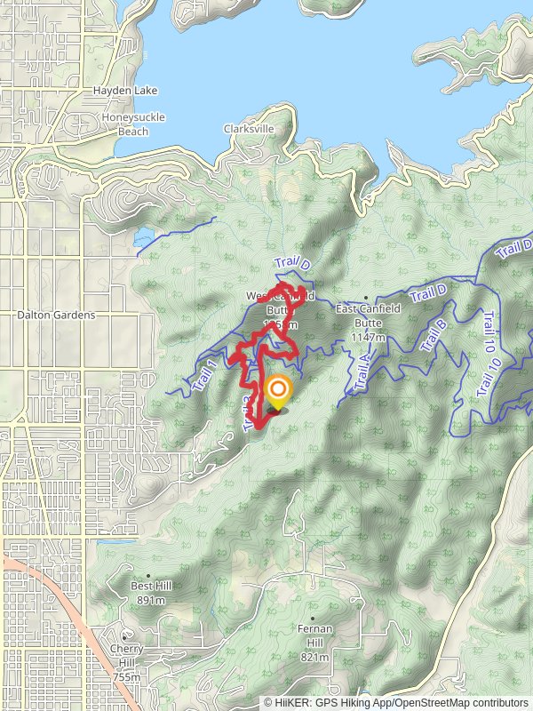 Trail 3 and Trail 5 Loop