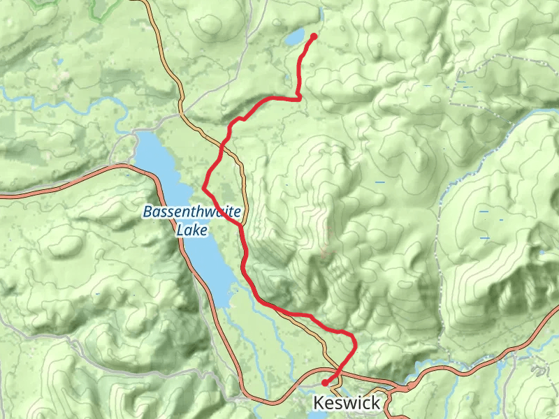 Over Water to Keswick Walk