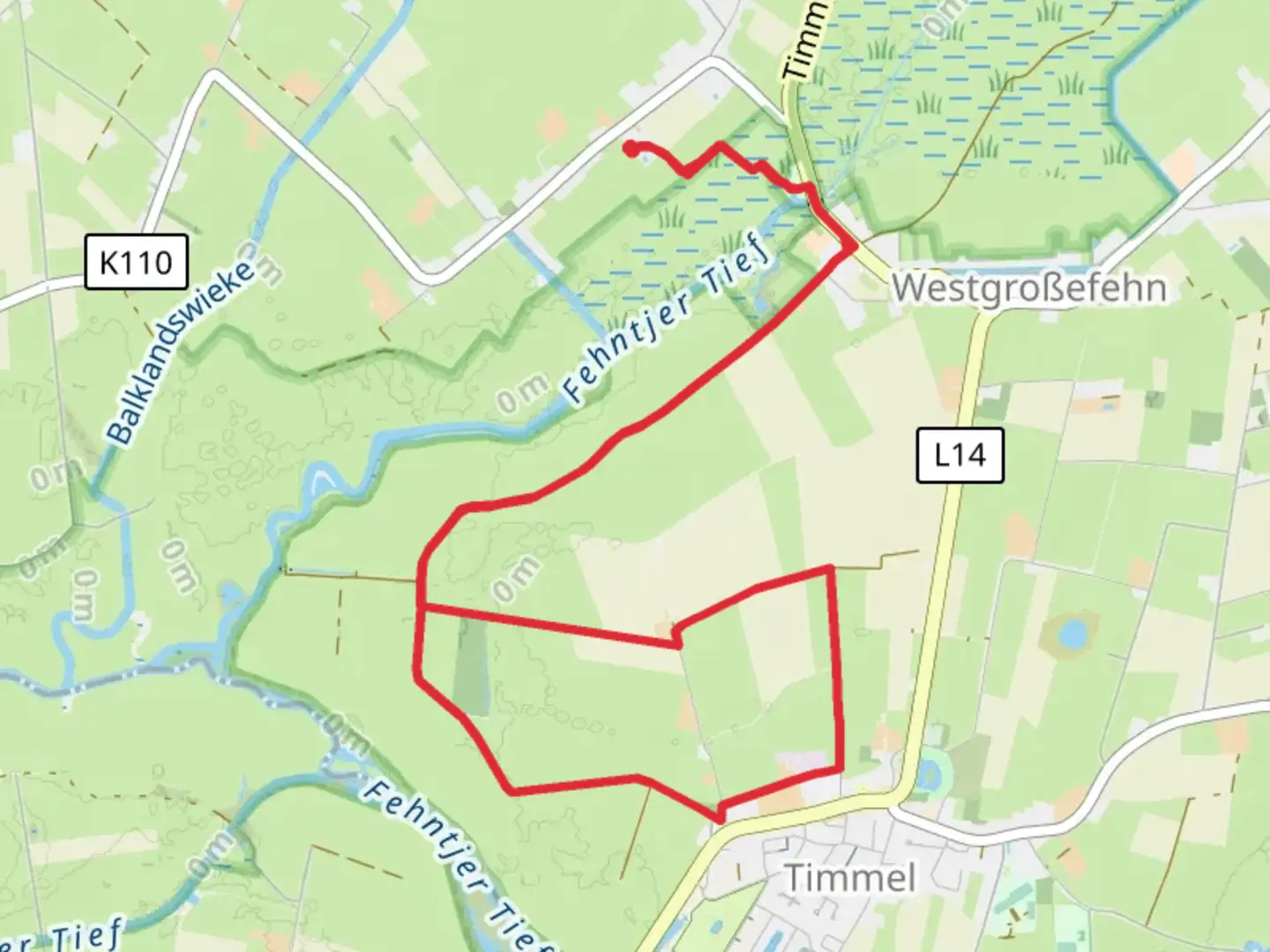 An image depicting the trail Timmel Walk and its surrounding area.
