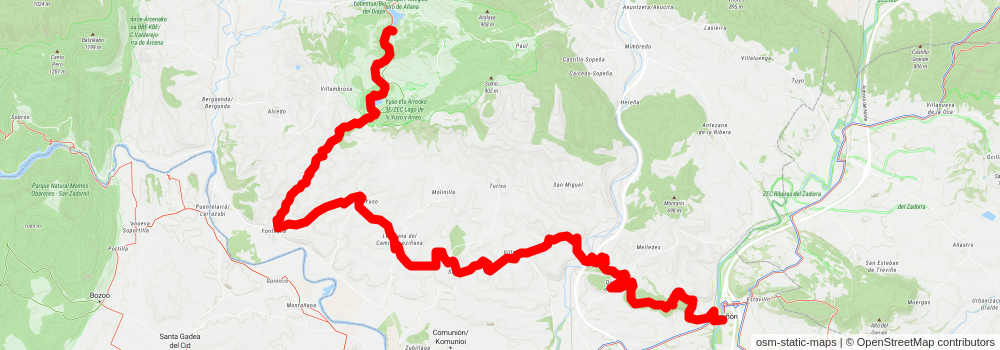 GR 1 Sender Historic stage 57 Map