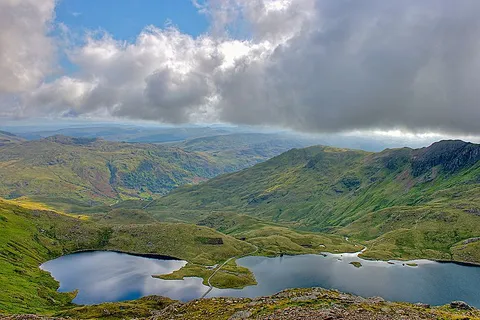 Snowdon via Watkin Path and Rhyd Ddu Path