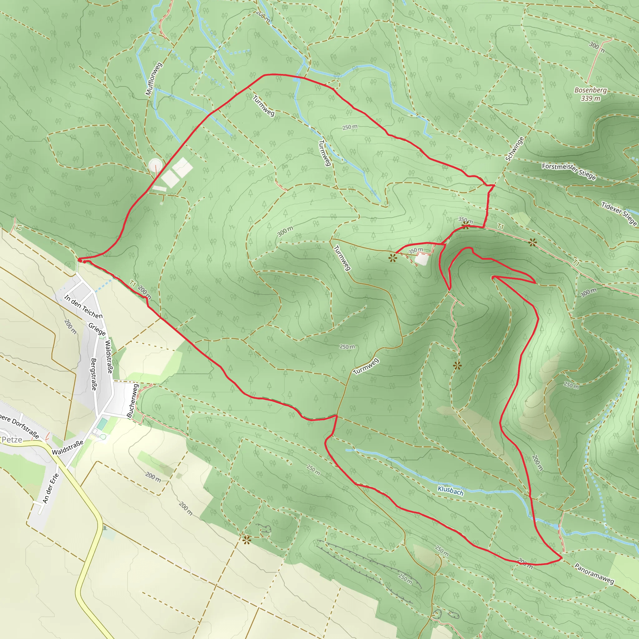 Griesberg Loop mobile static map