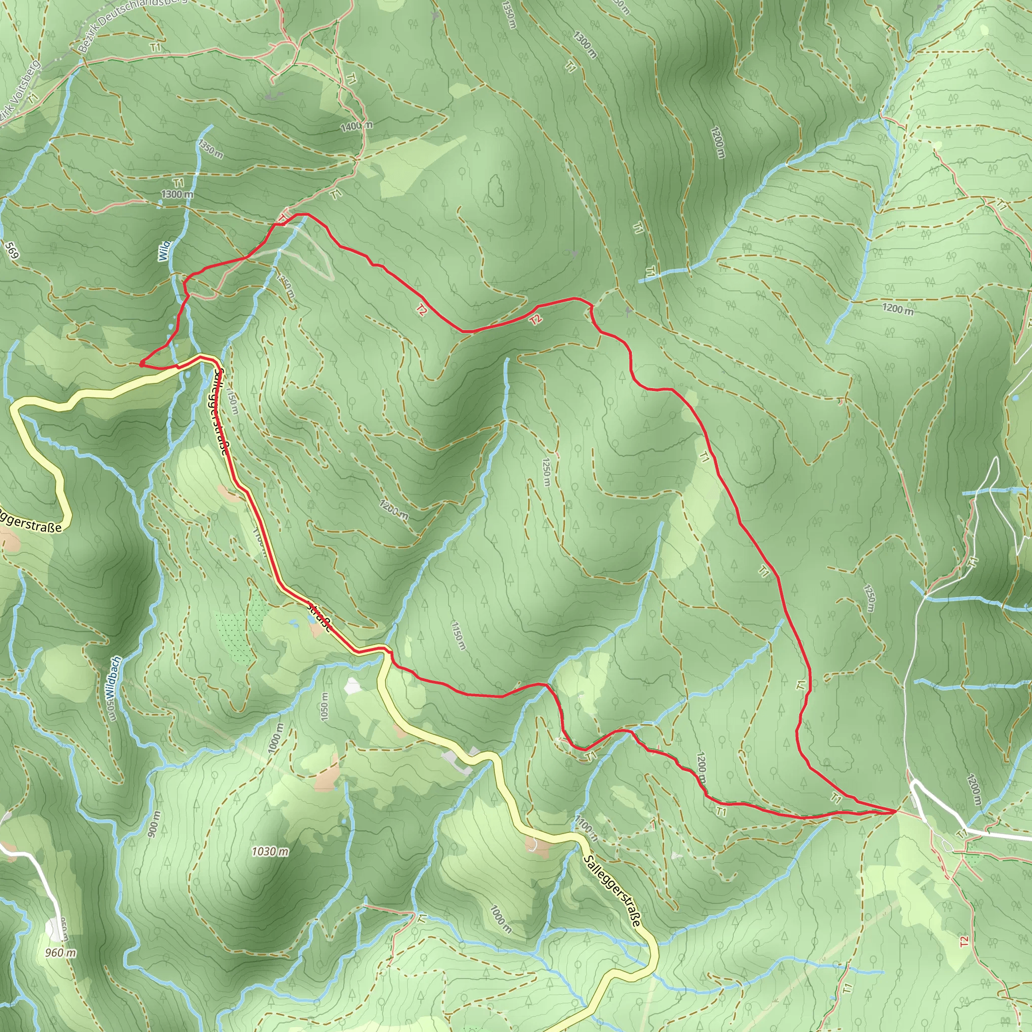 Reinischwirt - Absetzwirt Loop mobile static map