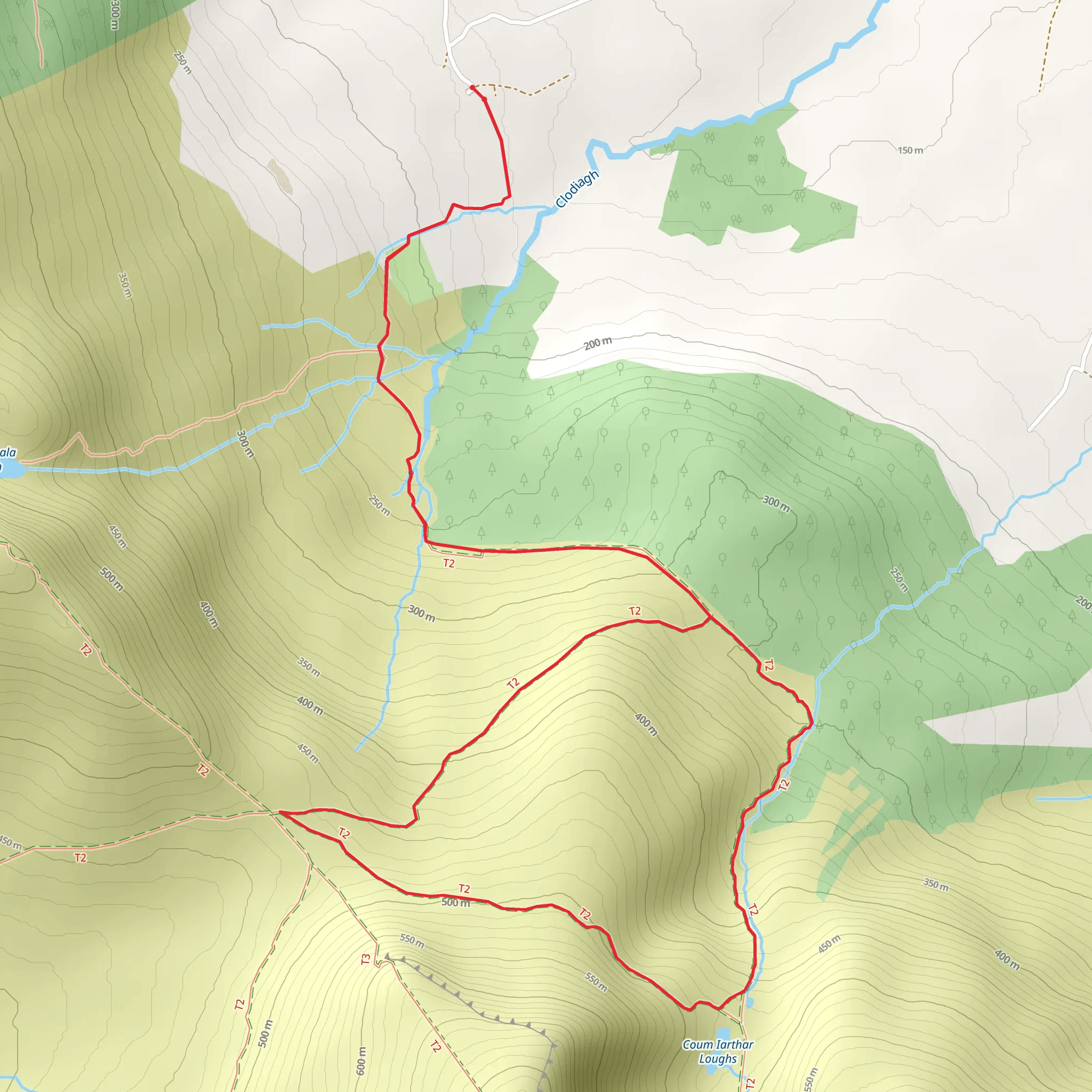 Boolas Loop mobile static map