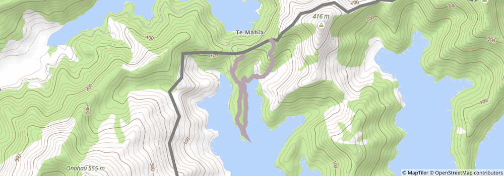 Queen Charlotte Track alt 2 Map